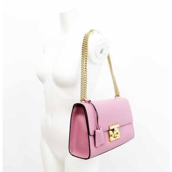 GUCCI leather chain Shoulder Bag pink - Picture 4 of 6
